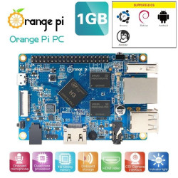 Orange Pi PC - 1GB CPU Allwinner H3 Quad-core Cortex-A7